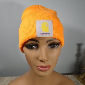 Carhartt Knit Cap Beanie Bright Orange - Safety